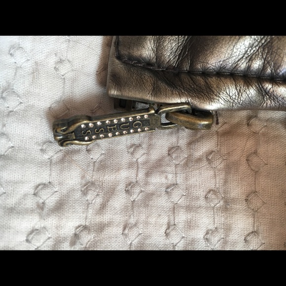 Guess dull brown leather jacket - Picture 5 of 7